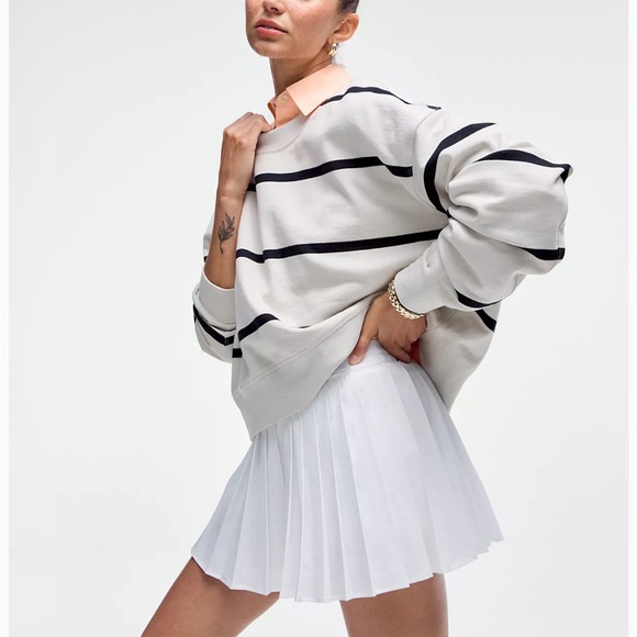 🚨SOLD🚨[NWOT] LULULEMON "High-Rise Pleated Tennis Skirt" in White: Sz 10 - Picture 5 of 13